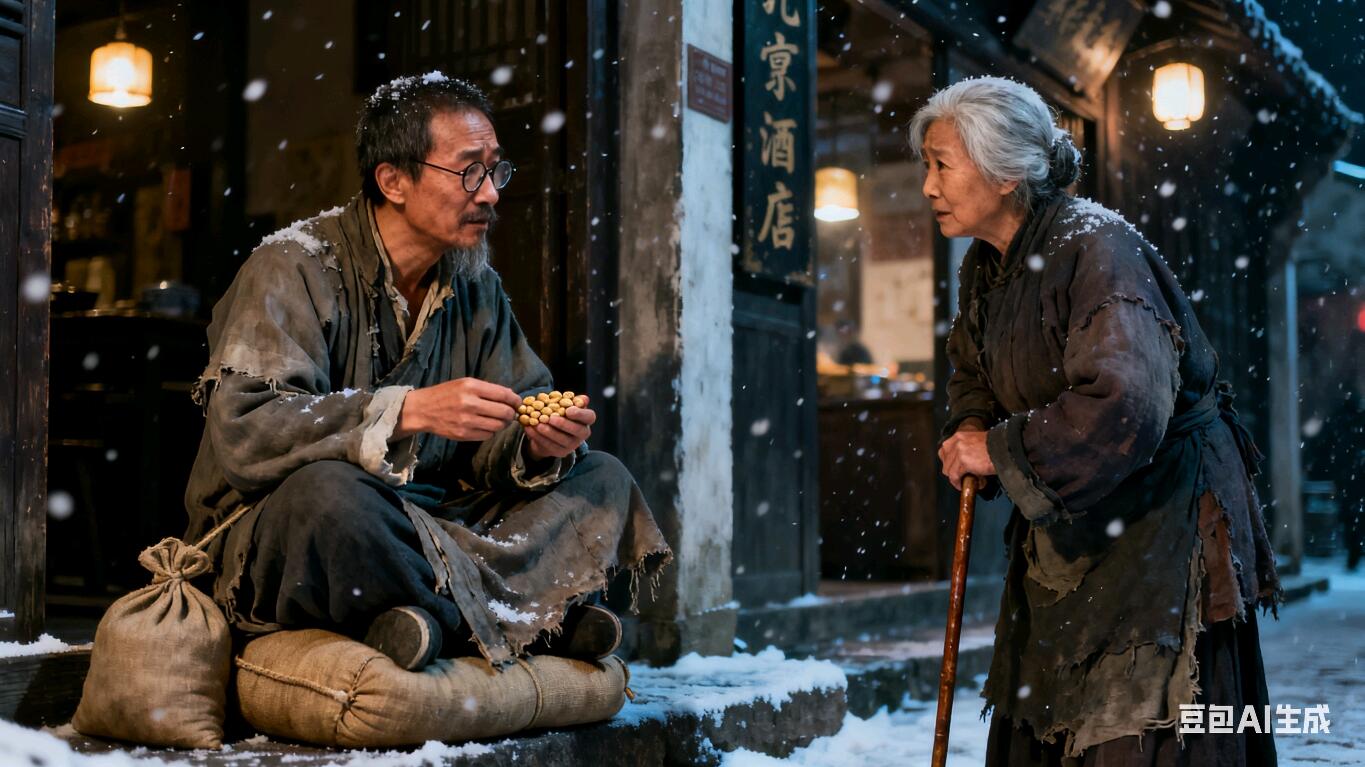 一手正楷的相遇(孔乙己和祥林嫂)